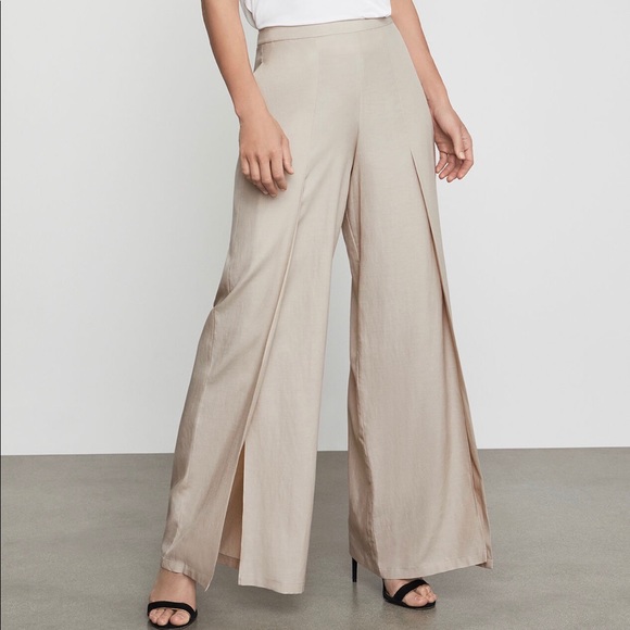 BCBGeneration Pants - BCBG- Michael Slit Wide-Leg Pant